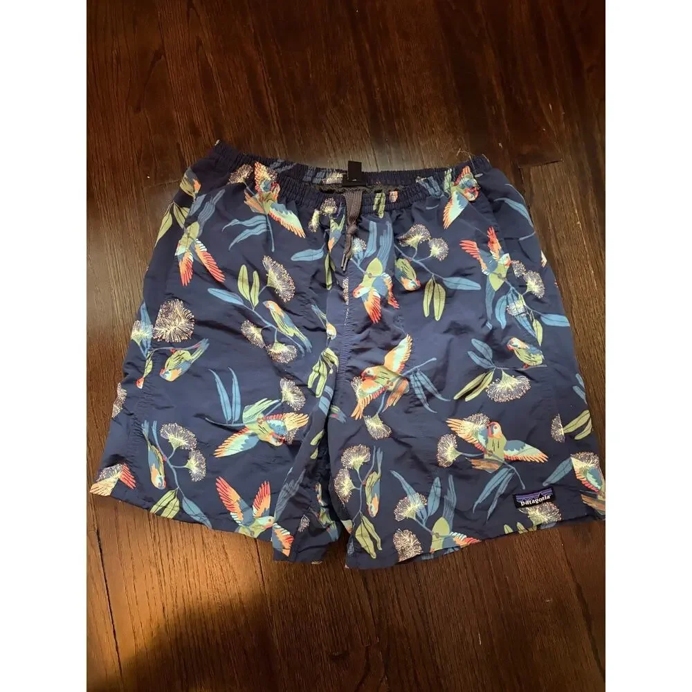 Patagonia Men's Printed Swim Trunks / Board Shorts – Size Medium
